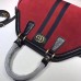 Gucci RE(BELLE) Suede Medium Top Handle Bag ‎516459 Red 2018