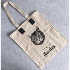 Gucci Cat Print Garden Tote Bag 2018