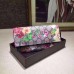 GUCCI GG BLOOMS CONTINENTAL WALLET MARROON 404070