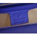 Gucci Soho leather clutch 336753 Blue