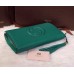 Gucci Soho leather clutch 336753 Green