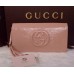 Gucci Soho leather clutch 336753 Beige