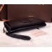 Gucci Soho leather clutch 336753 Black