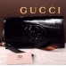 Gucci Soho leather clutch 336753 Black