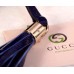 Gucci Soho leather clutch 336753 Dark Blue