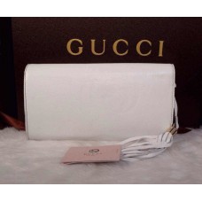 Gucci Soho leather clutch 336753 White