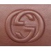 Gucci Soho leather clutch 336753 Rose Beige