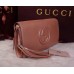 Gucci Soho leather clutch 336753 Rose Beige