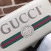 Gucci Print Vintage Logo Grained Leather Zip Around Wallet 496317 White