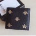 Gucci Bee Star Leather Bi-fold Wallet 495055