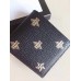 Gucci Bee Star Leather Bi-fold Wallet 495055