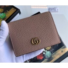 Gucci Leather Card Case ‎456126 Grey