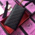 Gucci Padlock GG Signature Leather Continental Chain Wallet 453506 Black