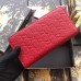 Gucci Signature Zip Around Wallet with Cat 548058 Red 2018
