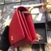 Gucci GG Marmont Leather Chain Wallet ‎546585 Red 2018