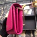 Gucci GG Marmont Leather Chain Wallet ‎546585 Pink 2018