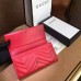 Gucci GG Marmont continental wallet red