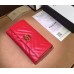 Gucci GG Marmont continental wallet red