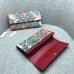 Gucci Tian continental wallet 424892 Red