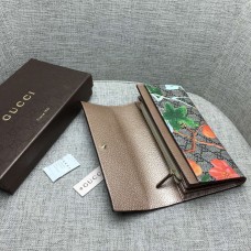 Gucci Tian continental wallet 424892 Brown