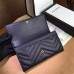 Gucci GG Marmont continental wallet black