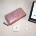 GUCCI SOHO WALLET 308004 IN GRAINED LEATHER pink