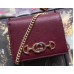 Gucci Zumi Grainy Leather Card Case Wallet 570660 Burgundy 2019