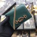 Gucci Zumi Grainy Leather Card Case Wallet 570660 Green 2019