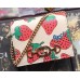 Gucci Zumi Grainy Leather Card Case Wallet 570660 Strawberry 2019