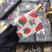 Gucci Zumi Grainy Leather Card Case Wallet 570660 Strawberry 2019