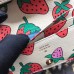 Gucci Zumi Grainy Leather Card Case Wallet 570660 Strawberry 2019