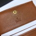 Gucci Vintage Web Rajah Chain Card Case Wallet 573790 Canvas Beige