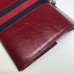 Gucci Vintage Web Rajah Continental Wallet 573789 Leather Red 2019