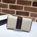 Gucci Vintage Web Rajah Continental Wallet 573789 Canvas Beige 2019