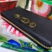 Gucci Zumi Grainy Leather Zip Around Wallet 570661 Black 2019