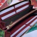 Gucci Zumi Grainy Leather Zip Around Wallet 570661 Burgundy 2019