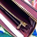 Gucci Zumi Grainy Leather Zip Around Wallet 570661 Burgundy 2019