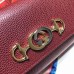 Gucci Zumi Grainy Leather Continental Wallet 573612 Burgundy 2019