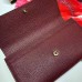 Gucci Zumi Grainy Leather Continental Wallet 573612 Burgundy 2019