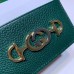 Gucci Zumi Grainy Leather Card Case 570679 Green 2019