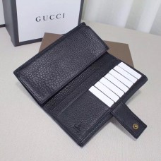 Gucci miss GG leather continental wallet 337335 black