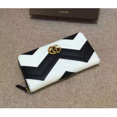 GG Marmont zip around wallet 443123