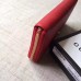 Gucci Leather Zip Around Wallet 456117 Red 2018