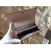 Gucci vintage web canvas wallet 409440 light pink