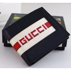 Gucci Short Wallet 459140 Black 2018