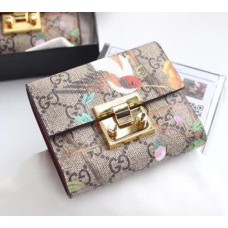 Gucci Padlock GG Supreme Short Wallet 453155