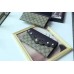 GUCCI Peony GG Supreme canvas continental wallet 431474 BLACK