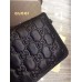 Gucci Rubber Guccissima zip around wallet 295833