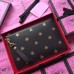 Gucci Bee Star Leather Portfolio Pouch