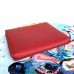 Gucci Red Print Leather Medium Portfolio